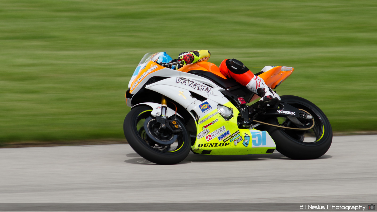 Kaleb De Keyrel #51 on a Yamaha R6 at Road America T9 / DSC_0749 / 4