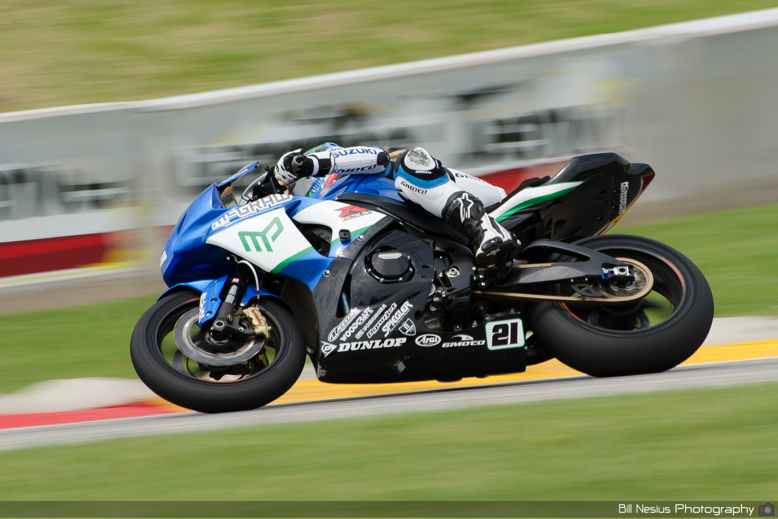 Elana Myers #21 Suzuki GSXR1100 at Road America T7 / DSC_1206 / 3