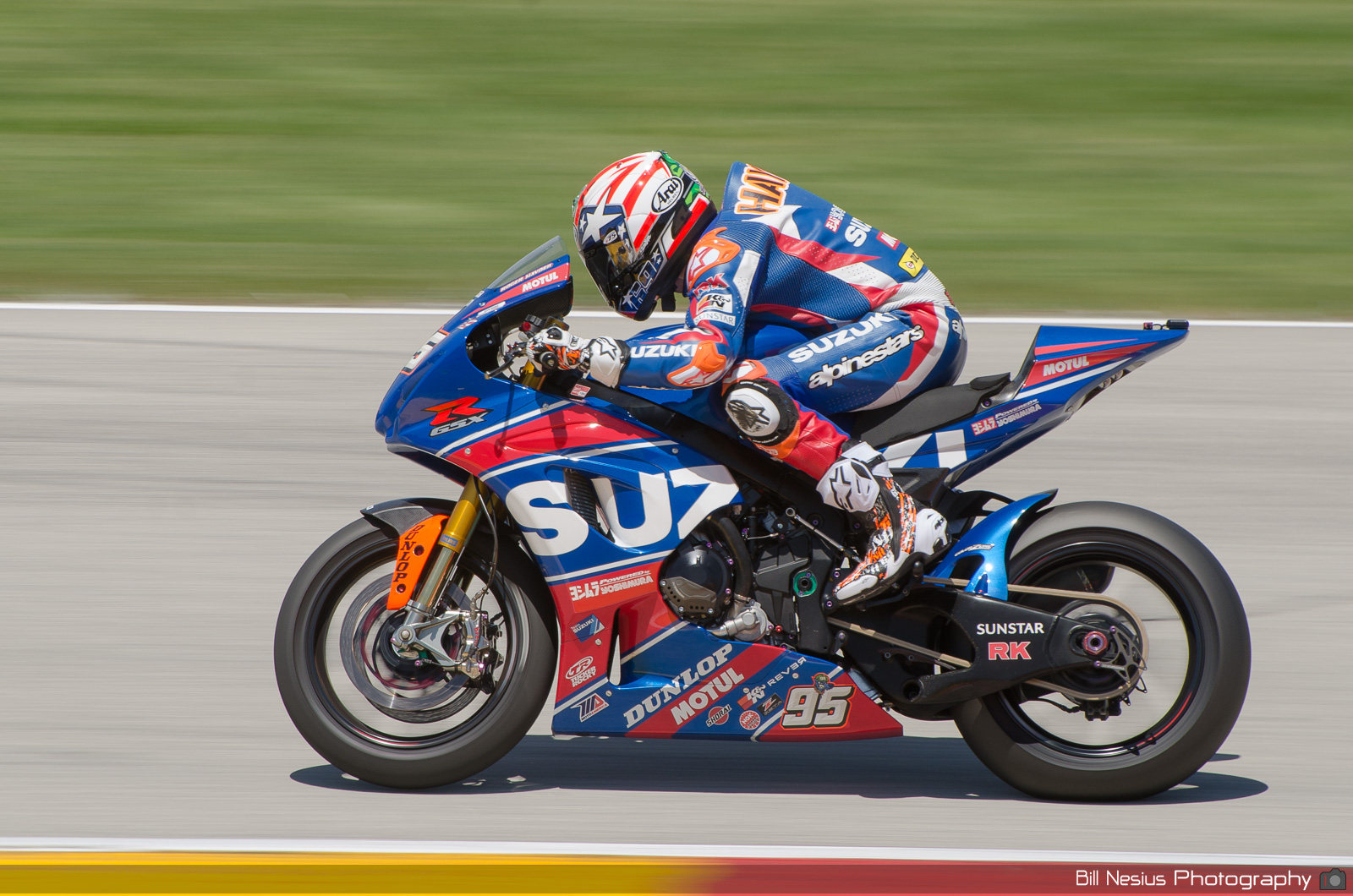 Roger Hayden on the #95 Suzuki GSXR Yoshumira Suzuki Factory Racing / DSC_1575 / 4