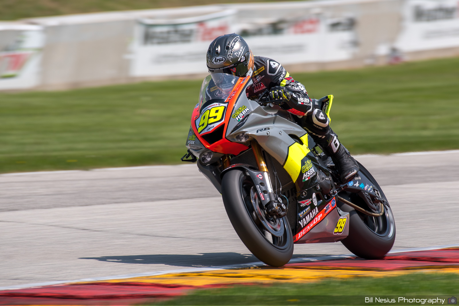 Patrick Jacobsen on the Number 99 Celtic HSBK Racing Yamaha YZF-R6 / DSC_7101 / 