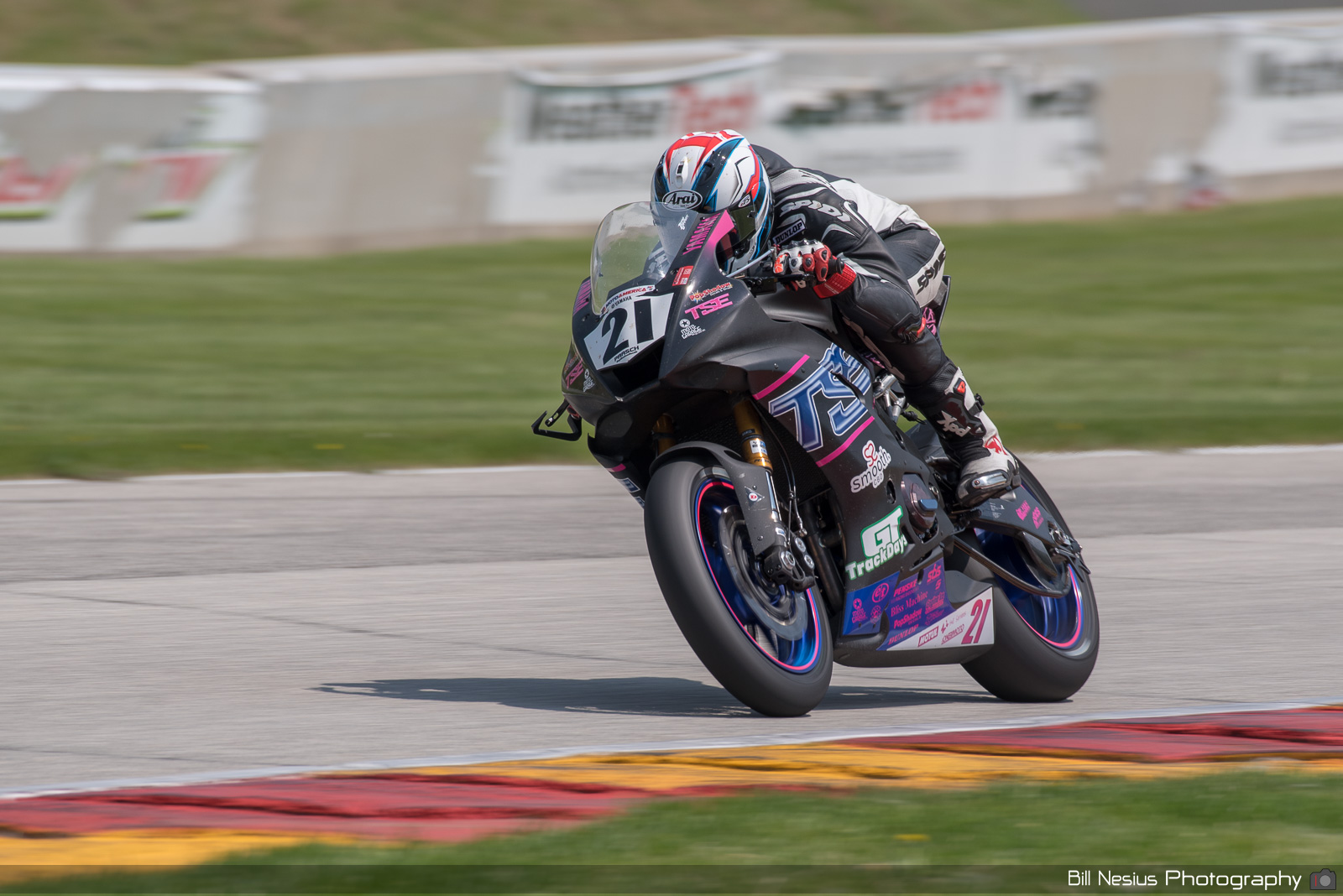 Brandon Paasch on the Number 21 TSE Racing Yamaha YZF-R6 / DSC_7127 / 4