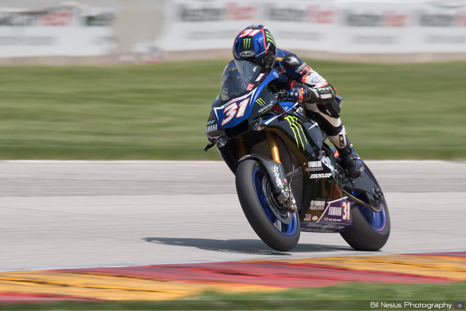 Garrett Gerloff on the Number 31 Monster Energy Yamaha Factory Racing Yamaha YZF-R1 / DSC_7423 / 4