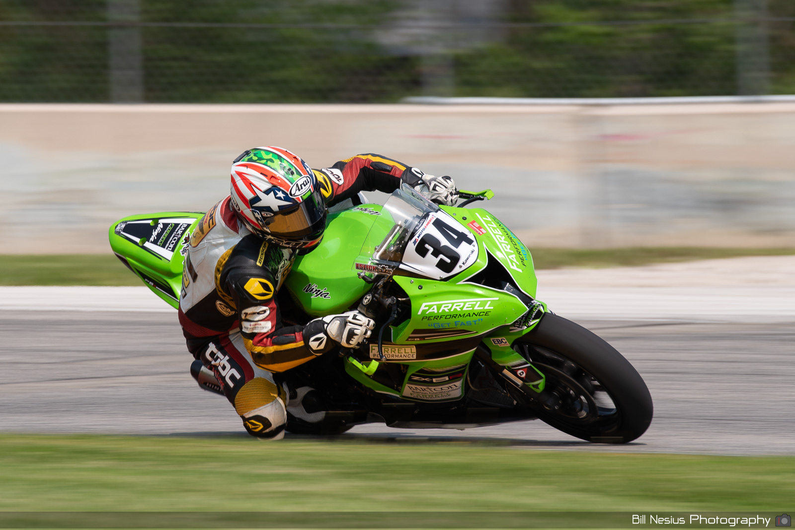 Danny Eslick on the Number 34 BARTCON Racing/Farrell Performance Kawasaki ZX-6R / DSC_8095 / 4