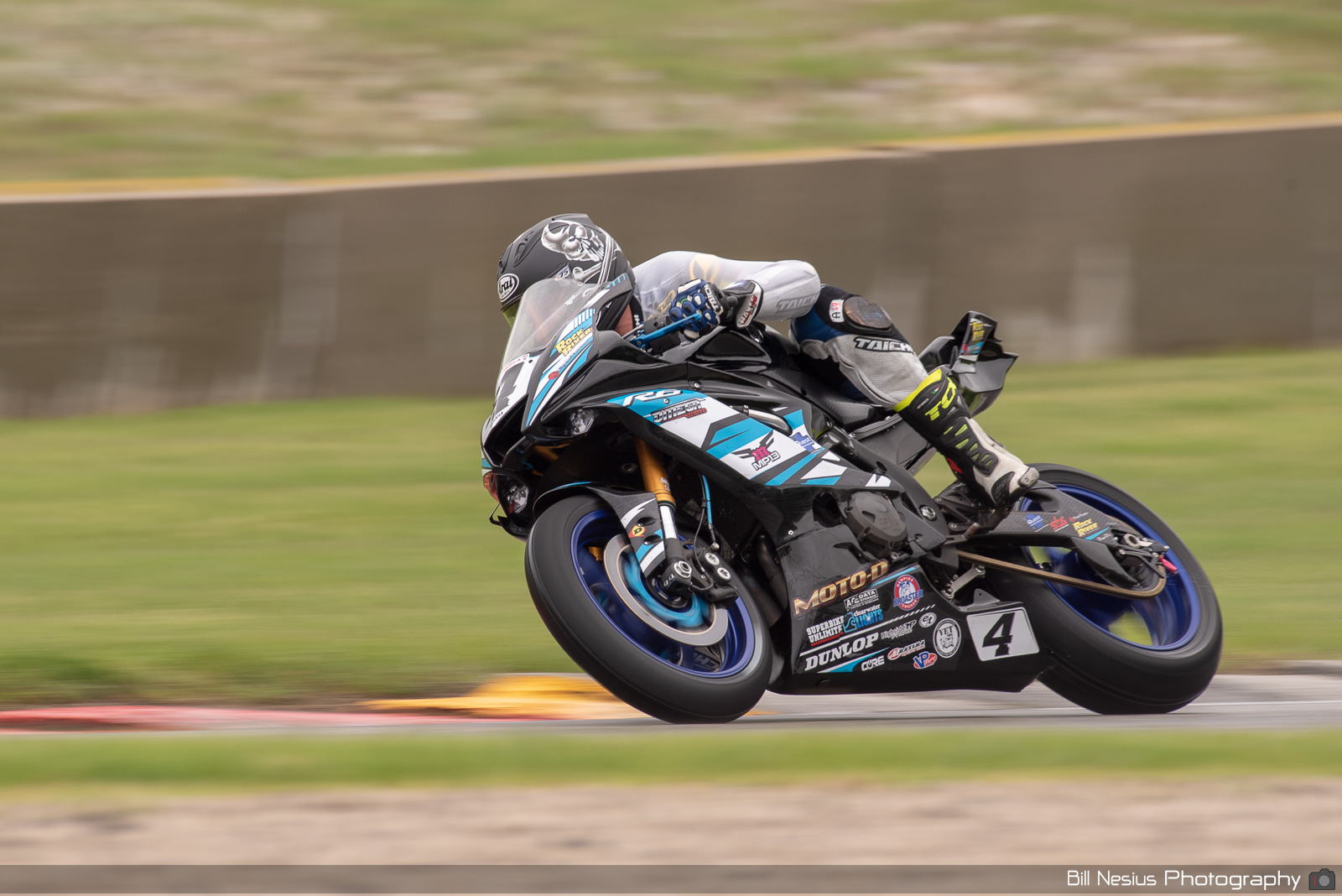 Josh Hayes on the Number 4 MP13 Racing Yamaha YZF-R6 / DSC_9437 / 4
