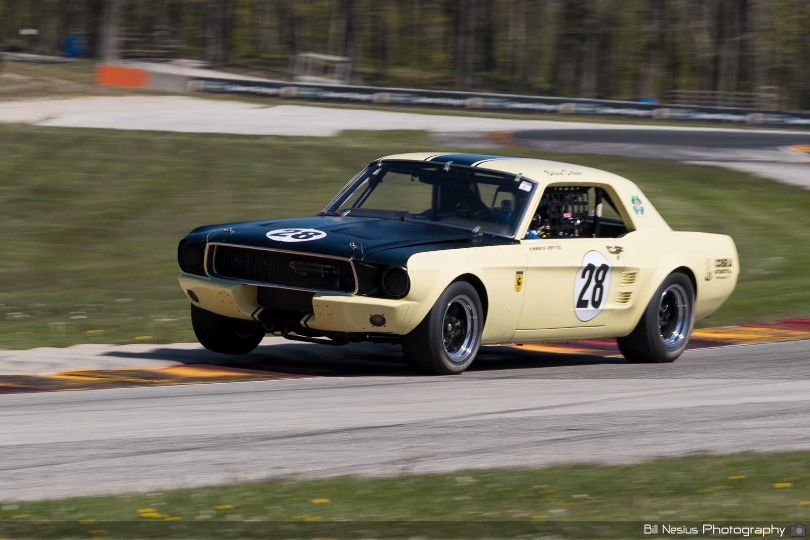 1967 Ford Mustang  Number 28 / BAN_0266 / 1