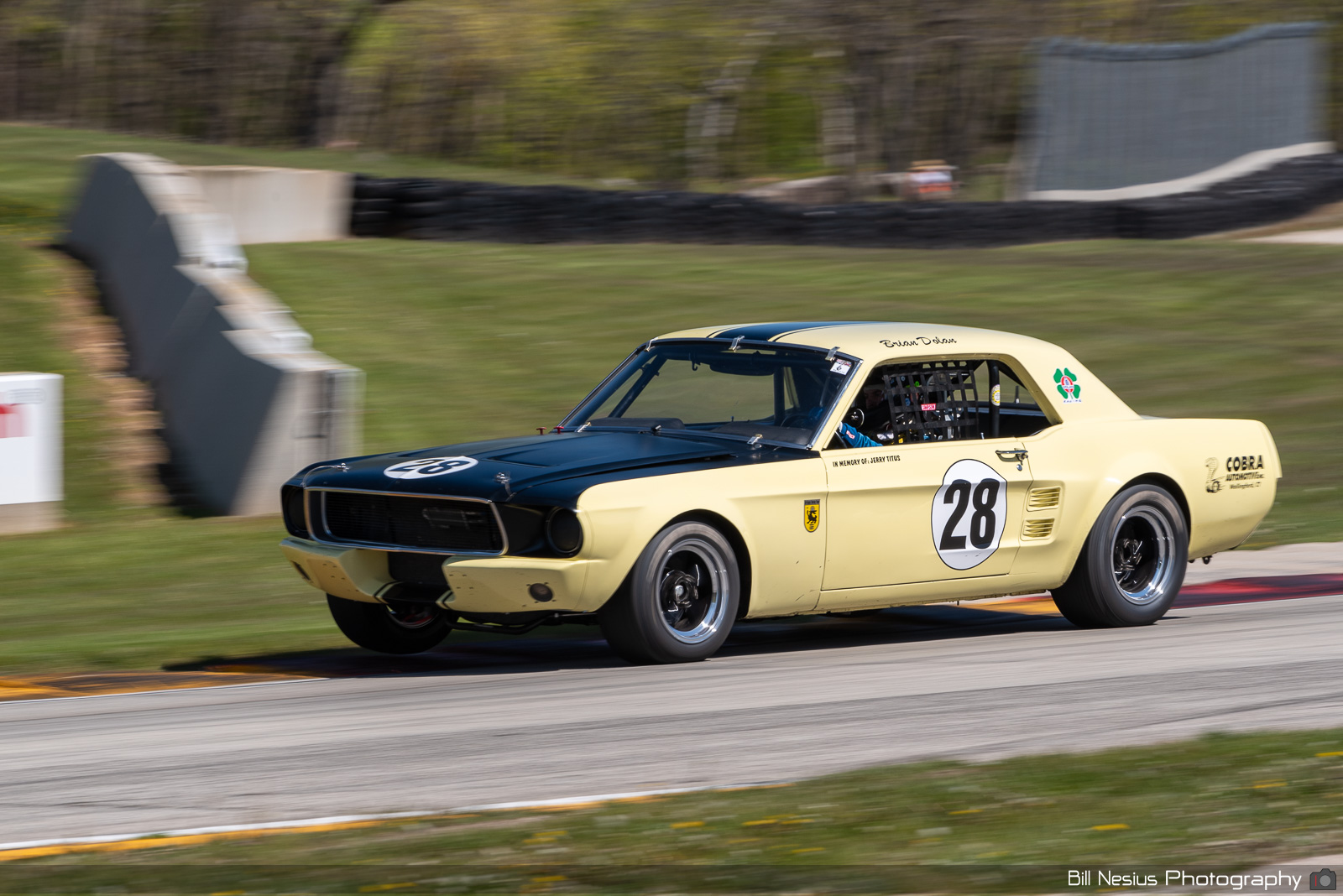 1967 Ford Mustang  Number 28 / BAN_0268 / 3