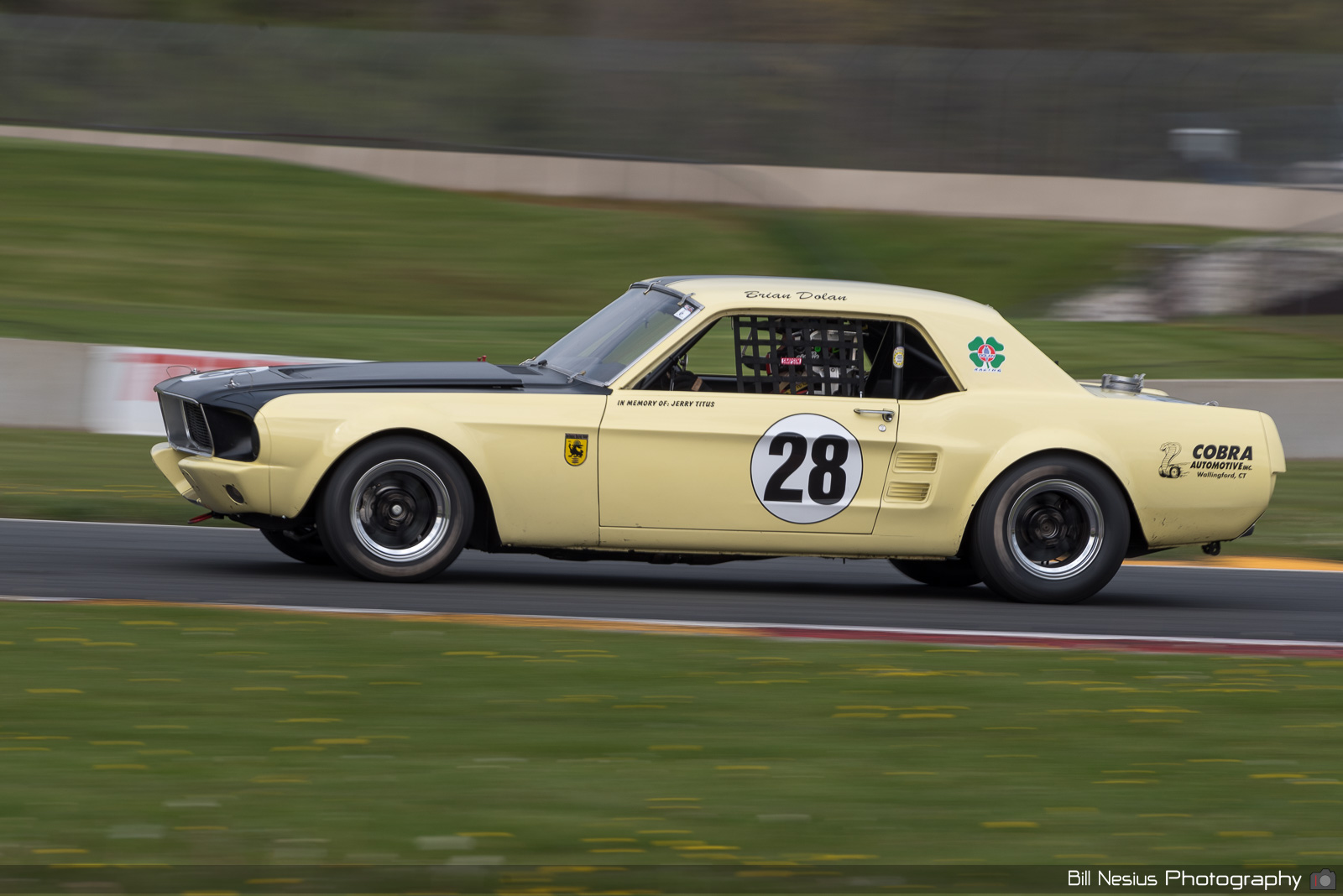 1967 Ford Mustang  Number 28 / BAN_1377 / 3