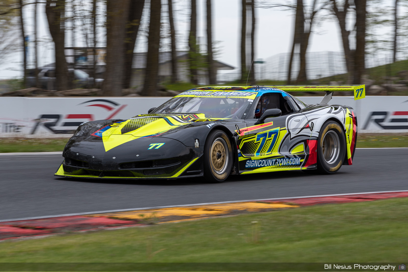 2007 Chevy Corvette Number 77 / BAN_1815 / 3