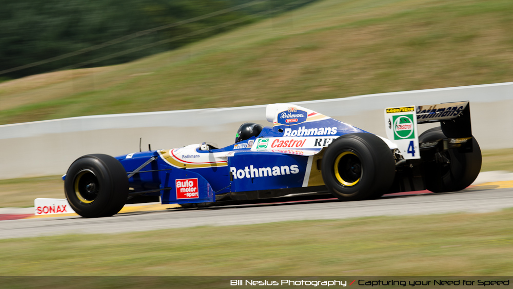 1997 Williams FW19 at The Hawk,  Road America, Elkhart Lake, WI Turn 7 / DSC_9088