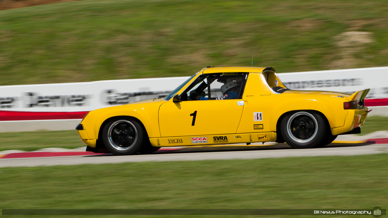 1970 Porsche 914 #1 driven by Gary Glojek at Road America, Elkhart Lake, WI. Turn  / DSC_0124