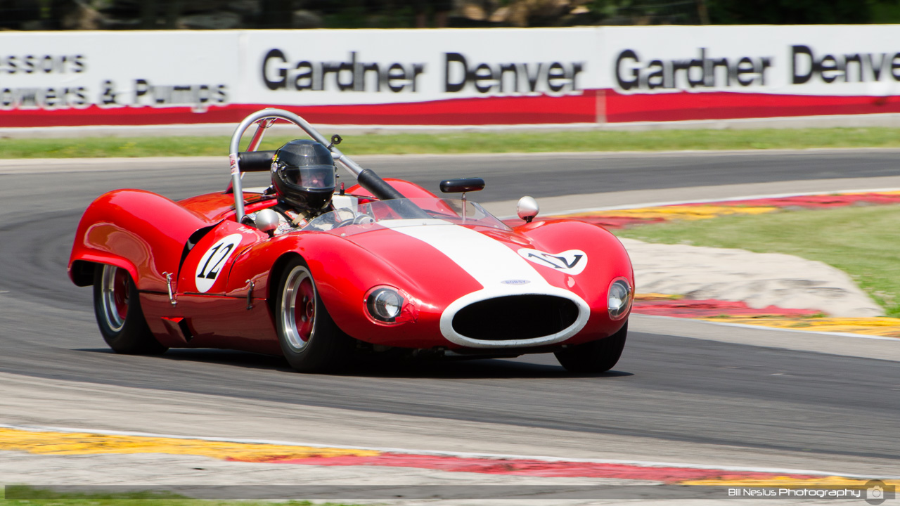 1964 Bobsy SR3 #12 at Road America, Elkhart Lake, WI. Turn 6 / DSC_1012