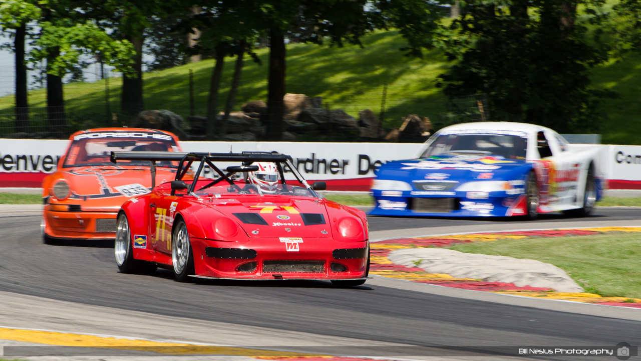 1996 Porsche 993 spyder driven by Gus Rosenberg. Road America, Elkhart Lake, WI. Turn 6 / DSC_1118