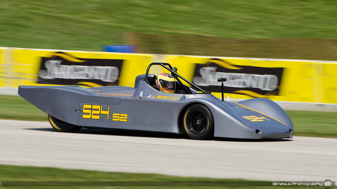 1990 Lola T90 #524 driven by Jeff Boston. Road America, Elkhart Lake, WI. Turn 7 / DSC_1353