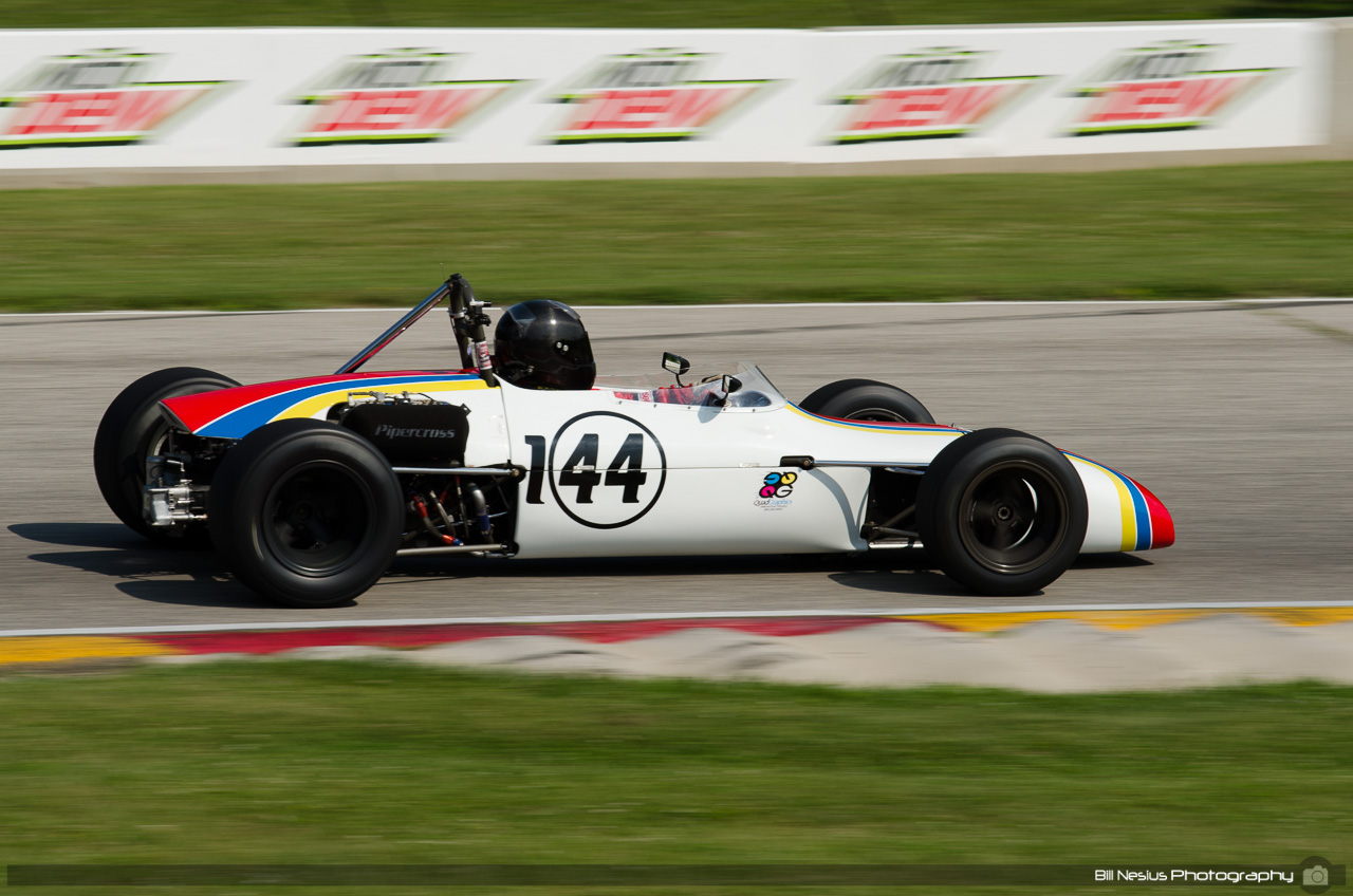 1997 Lola T97/20 #144 driven by Joel Quadracci. Road America, Elkhart Lake, WI. Turn 7 / DSC_1940