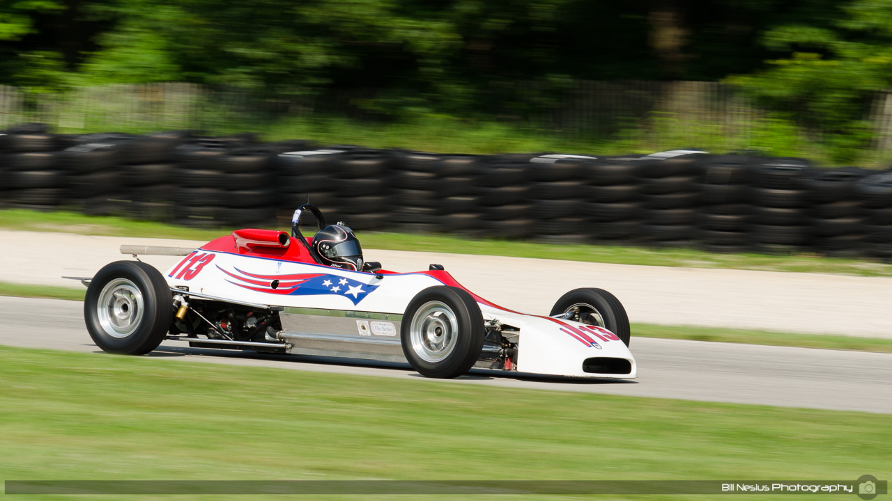 1972 Crossle 25F #113 driven by Norm Cowdrey at Road America, Elkhart Lake, WI. Turn 9 / DSC_2062