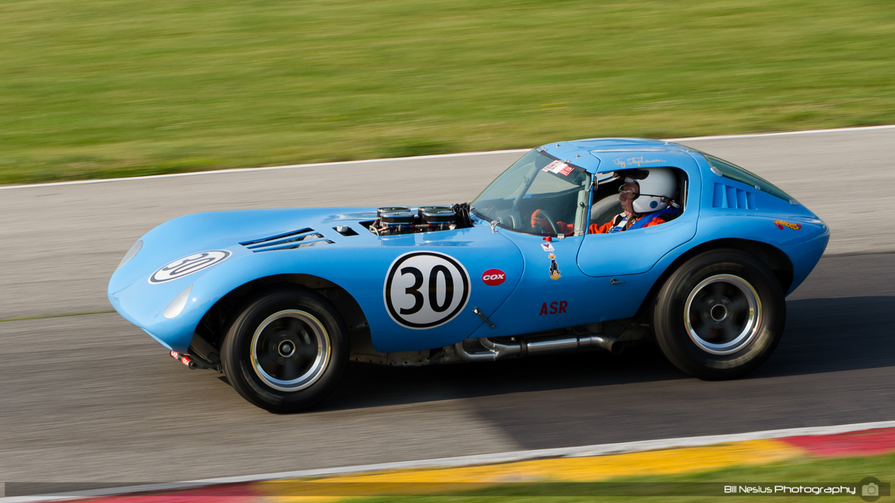 1965 Cheetah #30 driven by Jay Stephenson. Road America, Elkhart Lake, WI. Turn 13 / DSC_9256