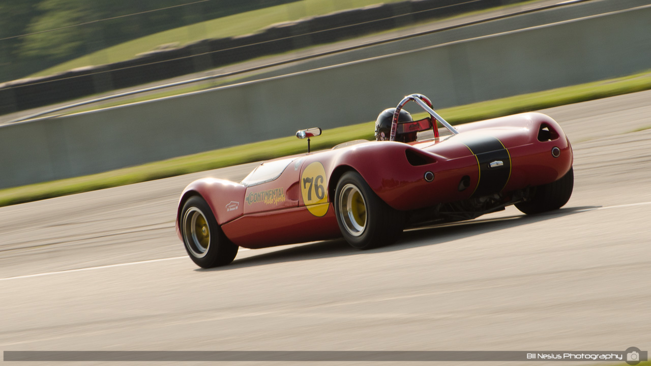 1965 Lotus 23C in turn 13 at Road America, Elkhart Lake, WI. Driven by John Weinberger / DSC_9333
