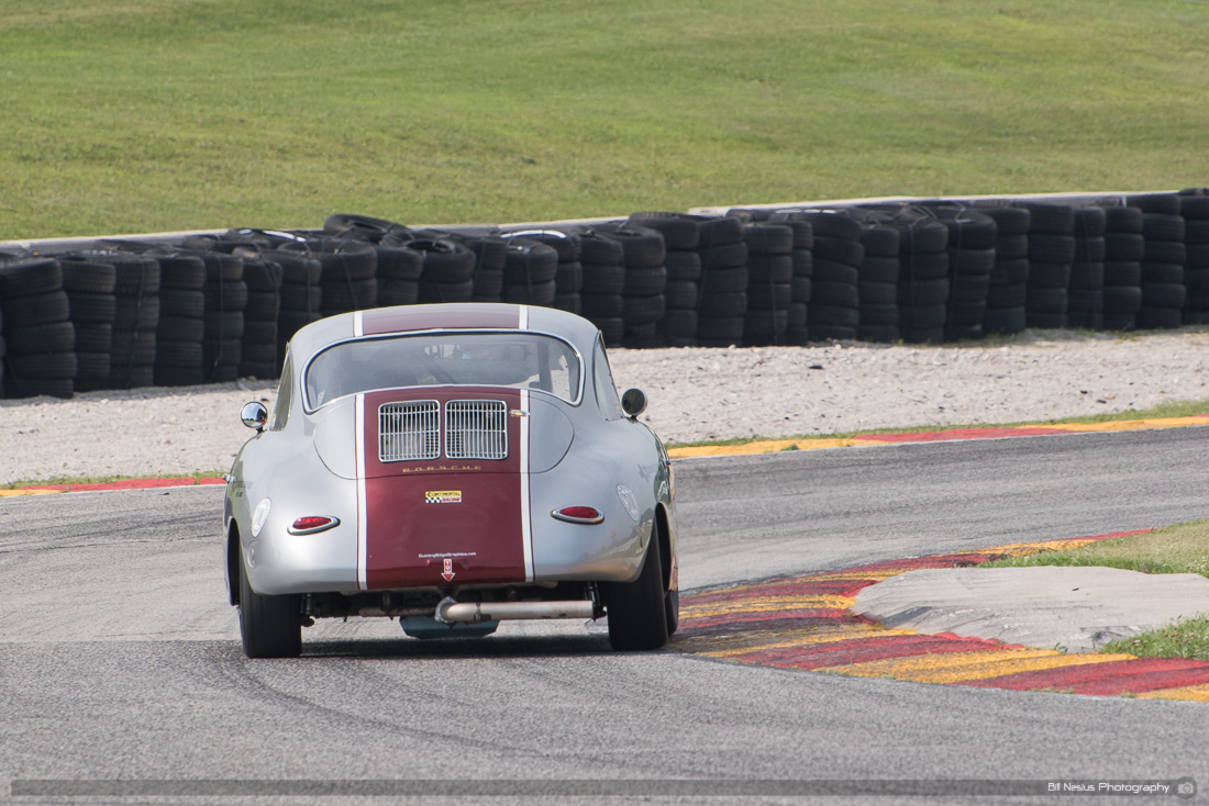 Porsche 356 #3 driven by Joel Weinberger in turn 7 ~ DSC_3575