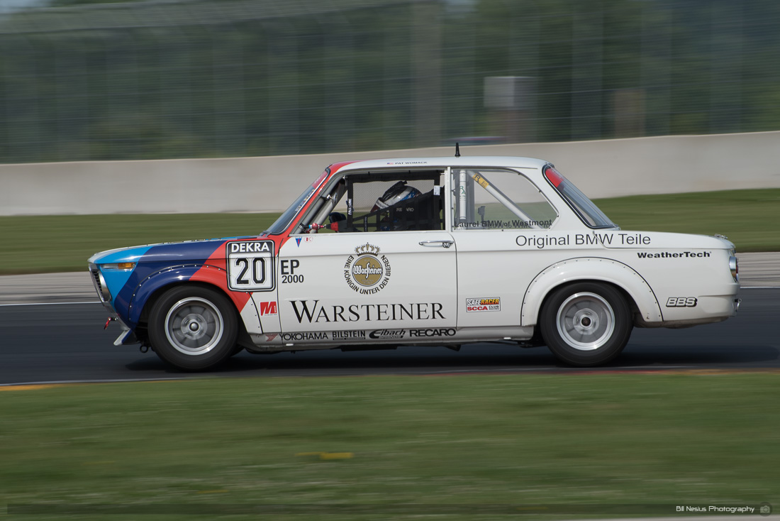 1973 BMW 2002 #20 in turn 8 driven by Patrick Womack ~ DSC_3830