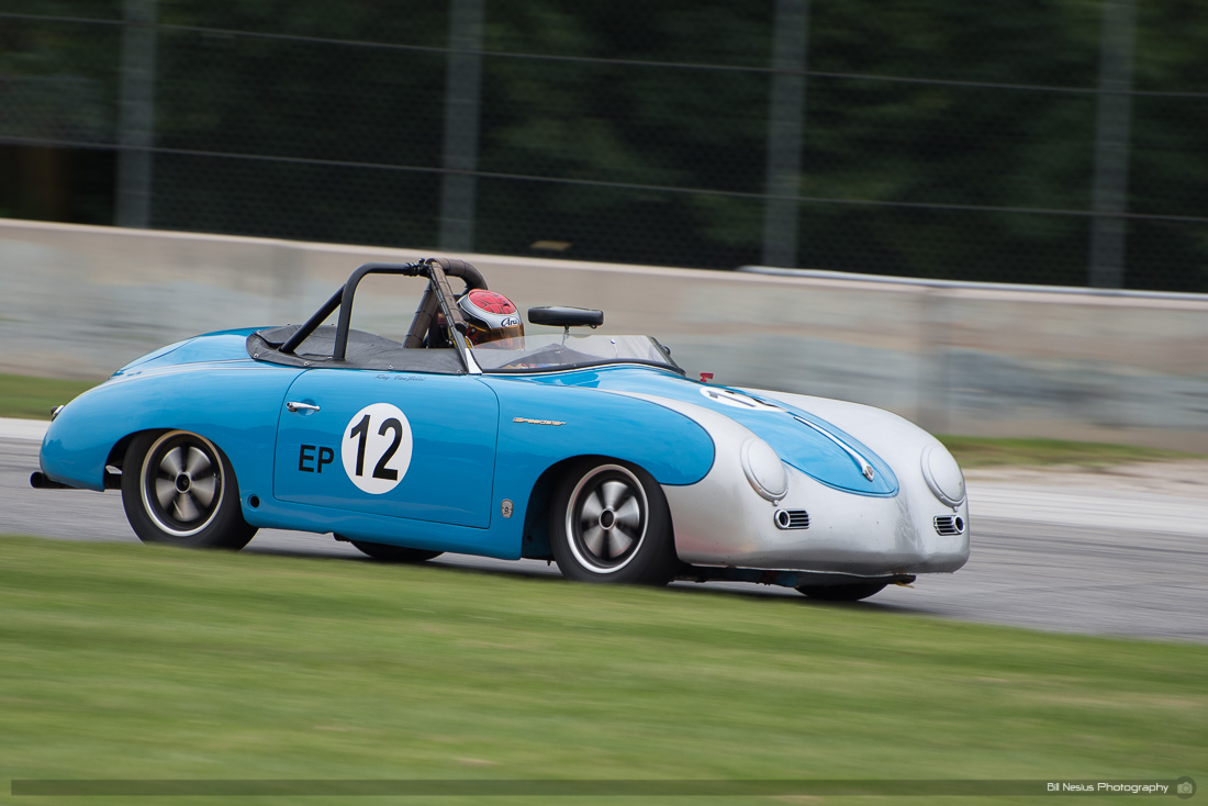 1955 Porsche 356 #12 in turn 1 ~ DSC_4867