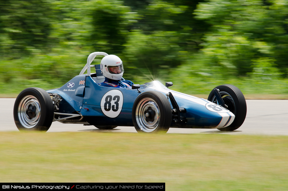 DSC_6507 / 1967 Autodynamics D4 driven by Hector MacDonald in turn 2-3. Blackhawk Farms Raceway