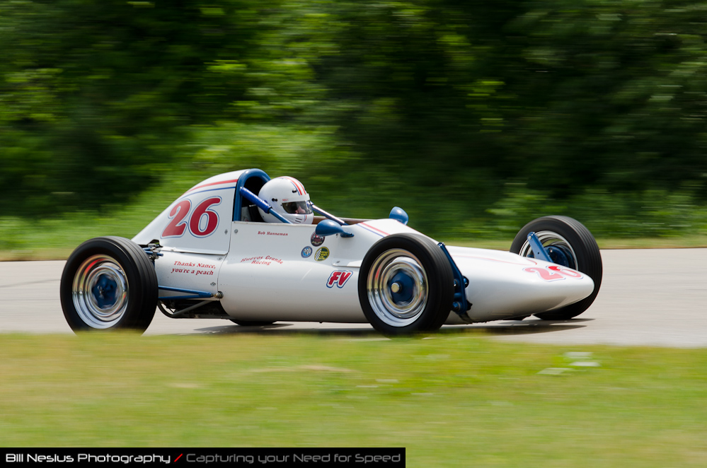 DSC_6522 / 1969 Zink C-4 FVee driven by Robert Hanneman in turn 2-3. Blackhawk Farms Raceway
