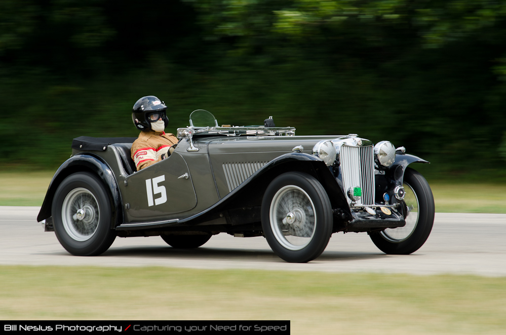 DSC_6764 / 1949 MG TC driven by Tom Moore in turn 3. Blackhawk Farms Raceway