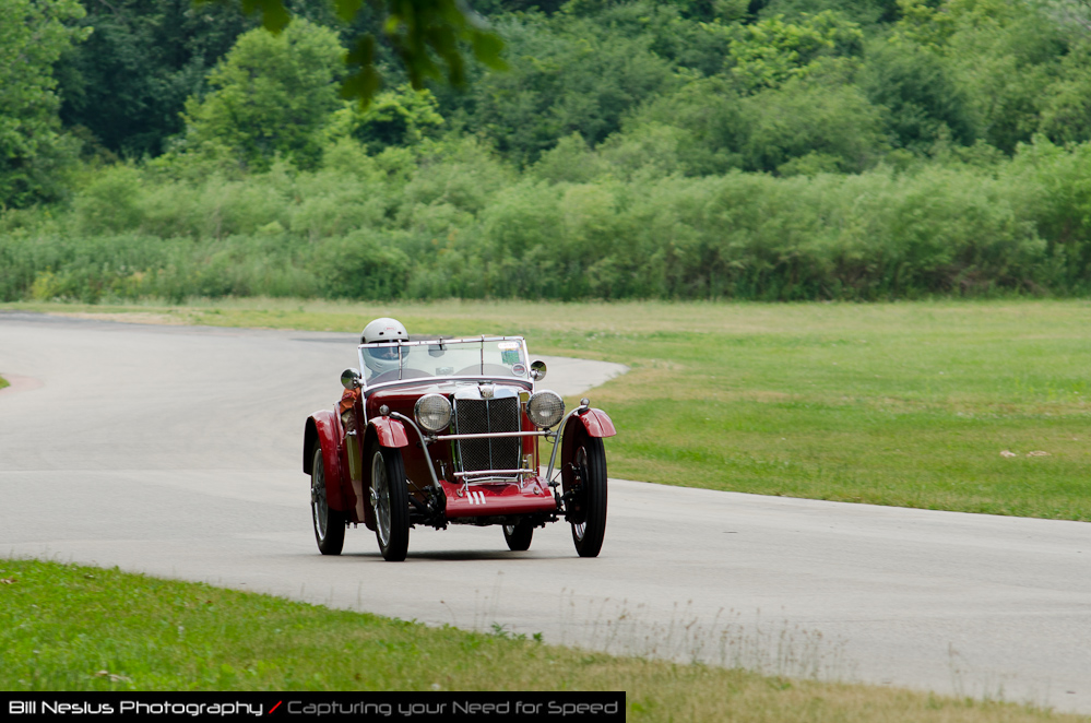 DSC_6813 / 1932 MG J2 driven by Scott Fohrman in turn 2-3. Blackhawk Farms Raceway