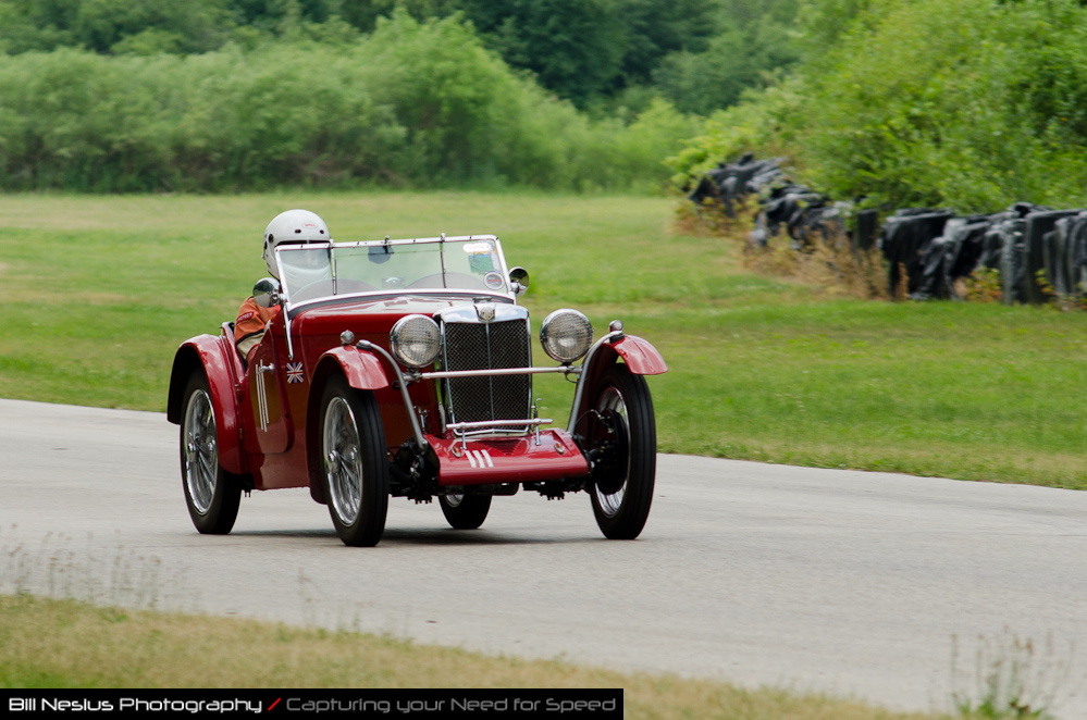 DSC_6816 / 1932 MG J2 driven by Scott Fohrman in turn 2-3. Blackhawk Farms Raceway