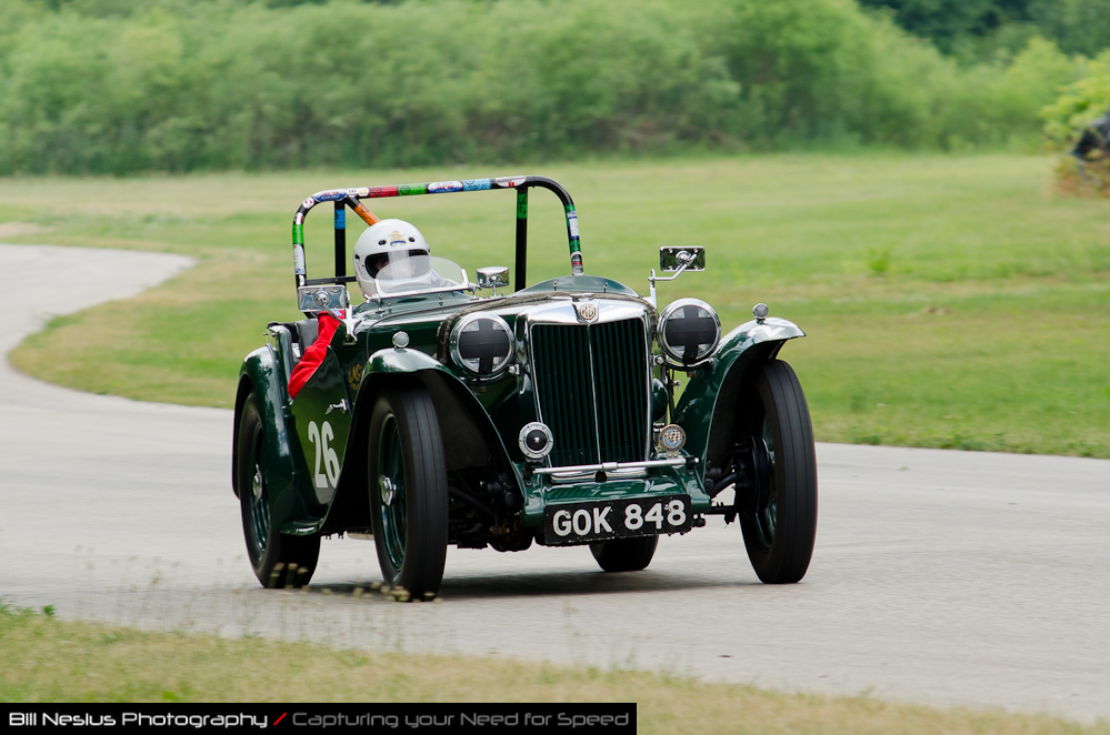 DSC_6849 / 1947 MG TC driven by Robert Segel in turn 2-3. Blackhawk Farms Raceway