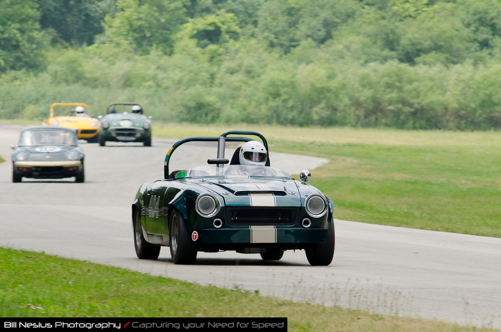 DSC_6925 / 1967 Datsun roadster driven by Bradford Thomas in turn 2-3. Blackhawk Farms Raceway