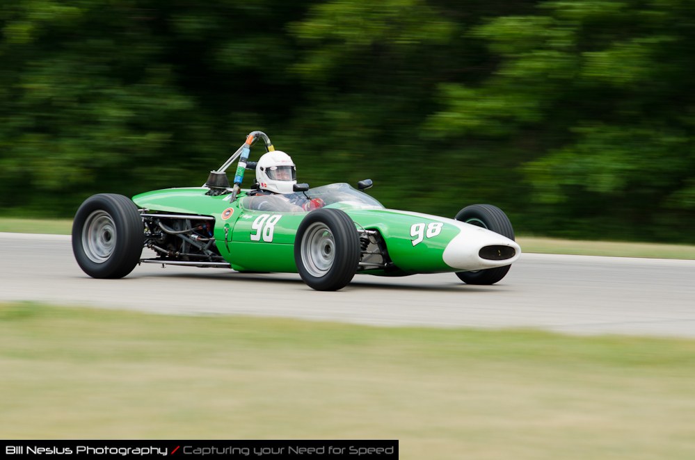 DSC_7187 / 1967 Lotus 51C FF driven by Daniel B Hayes  in turn 3. Blackhawk Farms Raceway