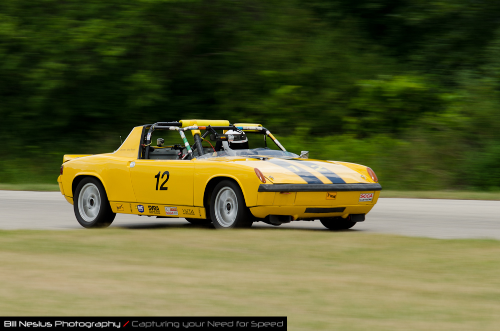 DSC_7318 / 1970 Porsche 914-4 driven by Gary A Glojek in turn 2-3. Blackhawk Farms Raceway