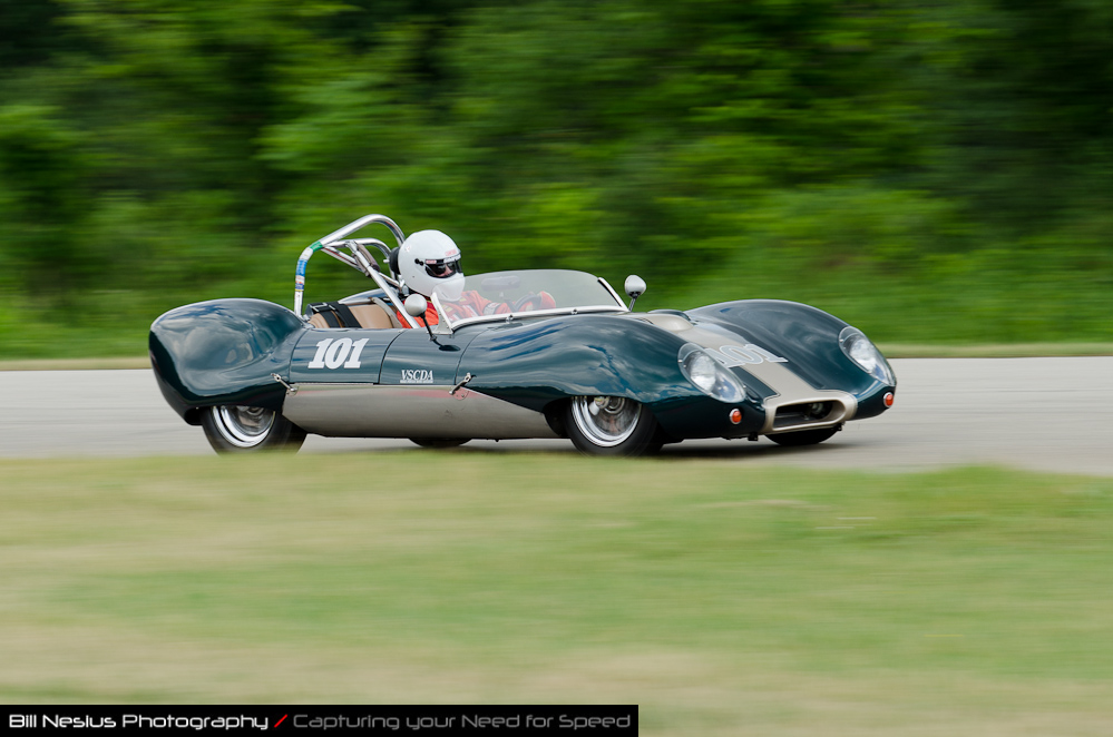DSC_7383 / 1957 Eastlake Eleven driven by Thomas A Vinje in turn 3. Blackhawk Farms Raceway