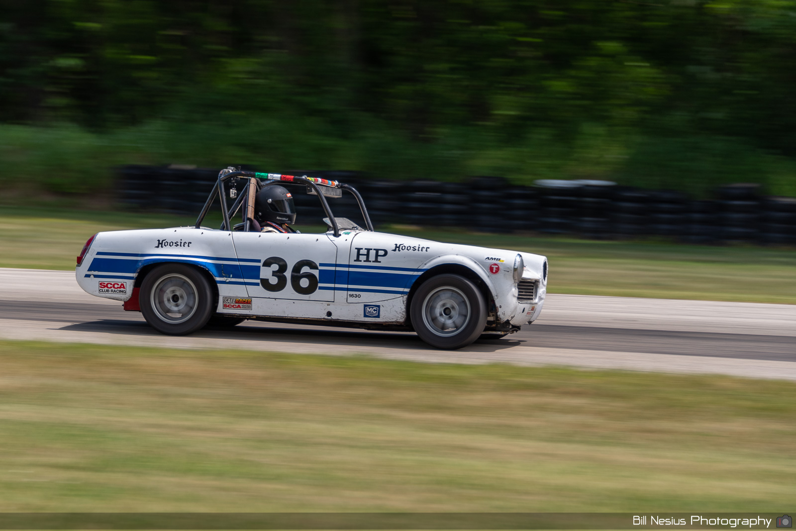 1962 Austin Healey Sprite Number 36 / BAN_1069 / 