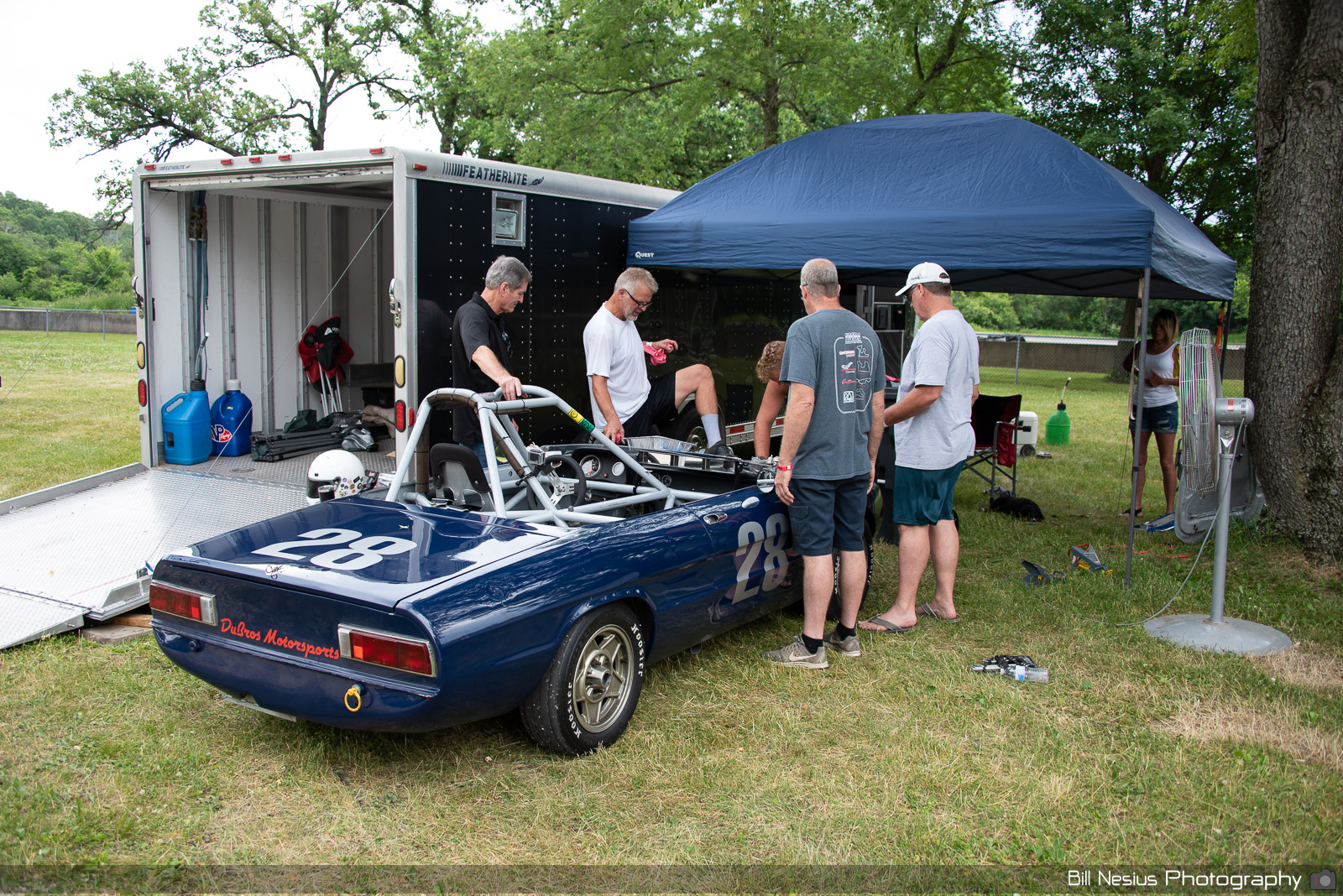 1971 Alfa Romeo Spider 1750 Number 28 / BAN_2407 / 3