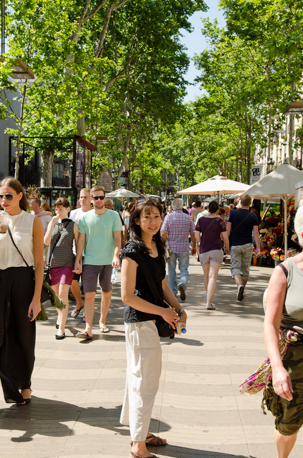 La Ramblas street / DSC_3630