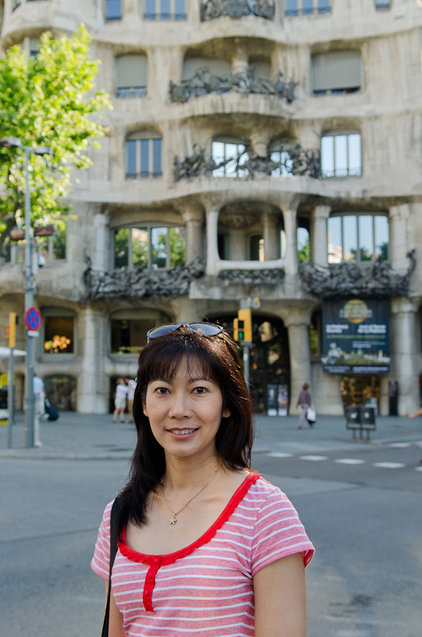 Casa Mila better known as La Pedrera designed by Antoni Gaudí / DSC_3667