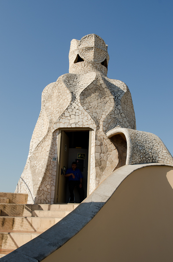 Casa Mila better known as La Pedrera designed by Antoni Gaudí / DSC_3679