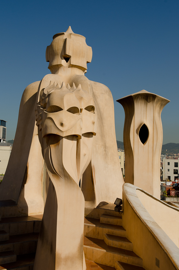 Casa Mila better known as La Pedrera designed by Antoni Gaudí / DSC_3709