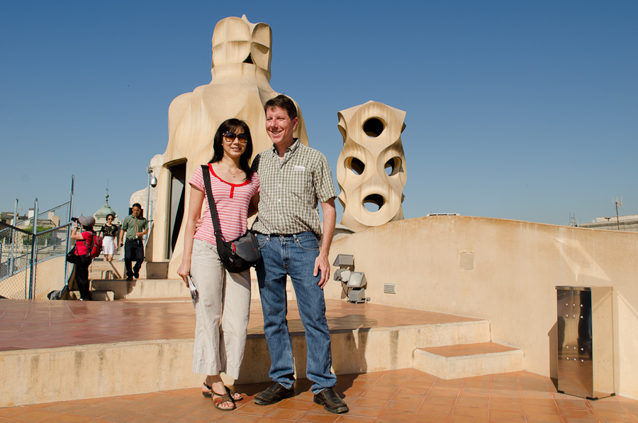 Casa Mila better known as La Pedrera designed by Antoni Gaudí / DSC_3719