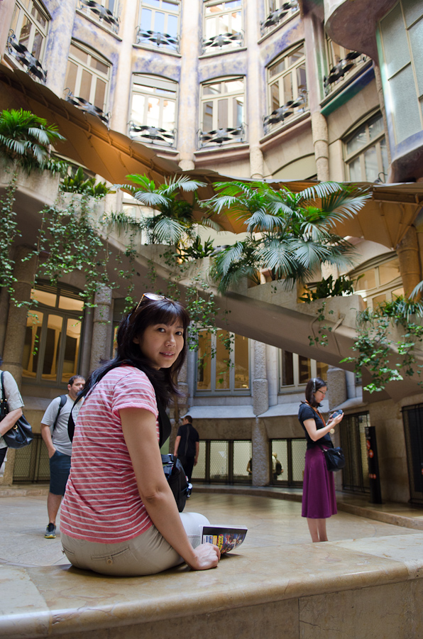 Casa Mila better known as La Pedrera designed by Antoni Gaudí / DSC_3778