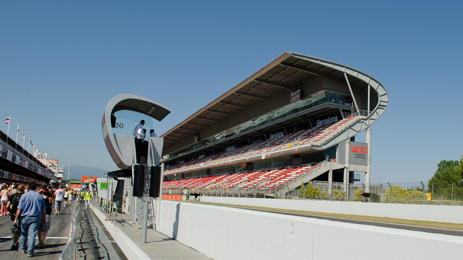 At Circuit de Catalunya for MotoGP pit walk / DSC_4907