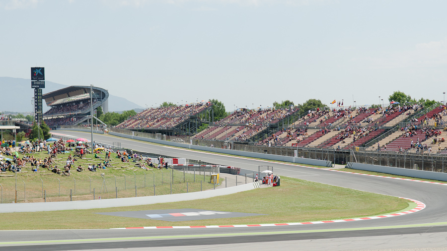 Circuit de Catalunya for MotoGP turn 1 / DSC_5784