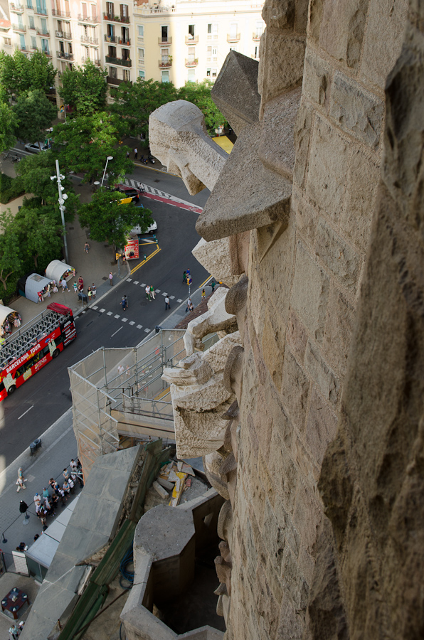 View from La Sagrada Familia church  / DSC_6622
