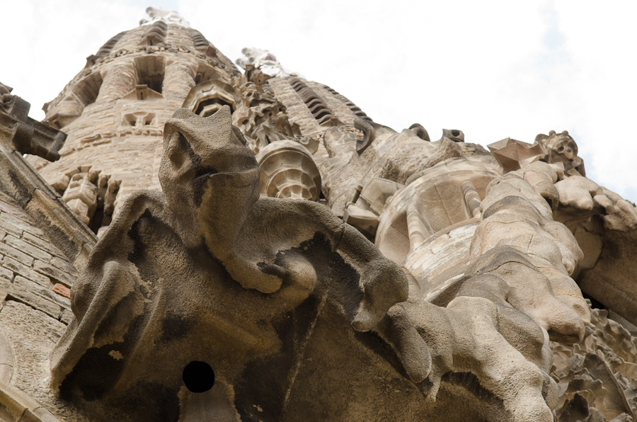 La Sagrada Familia church by Antoni Gaudí / DSC_6751
