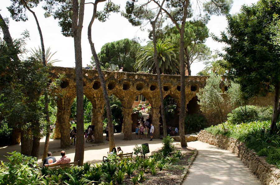 Parc Guell designed by architect Antoni Gaudí / DSC_6830