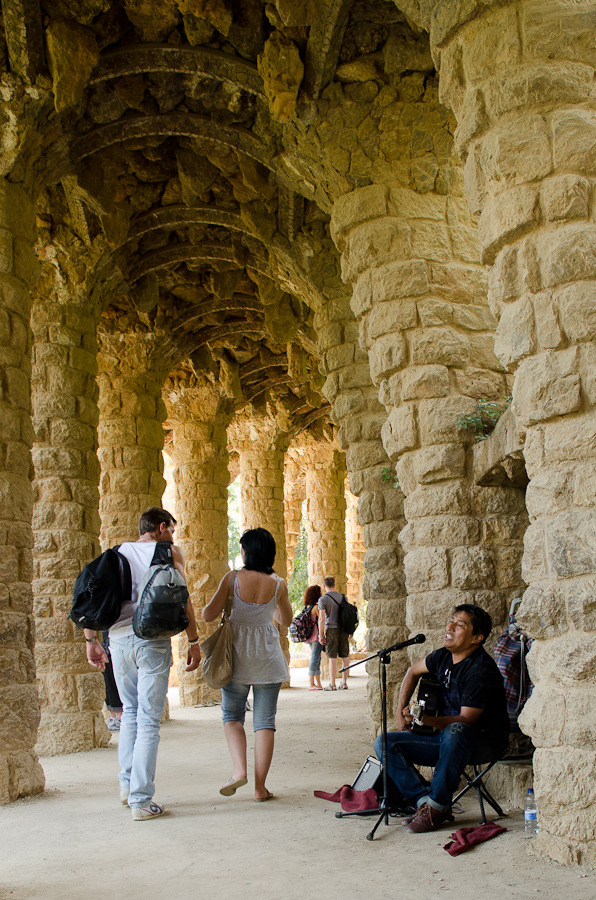Parc Guell designed by architect Antoni Gaudí / DSC_6851