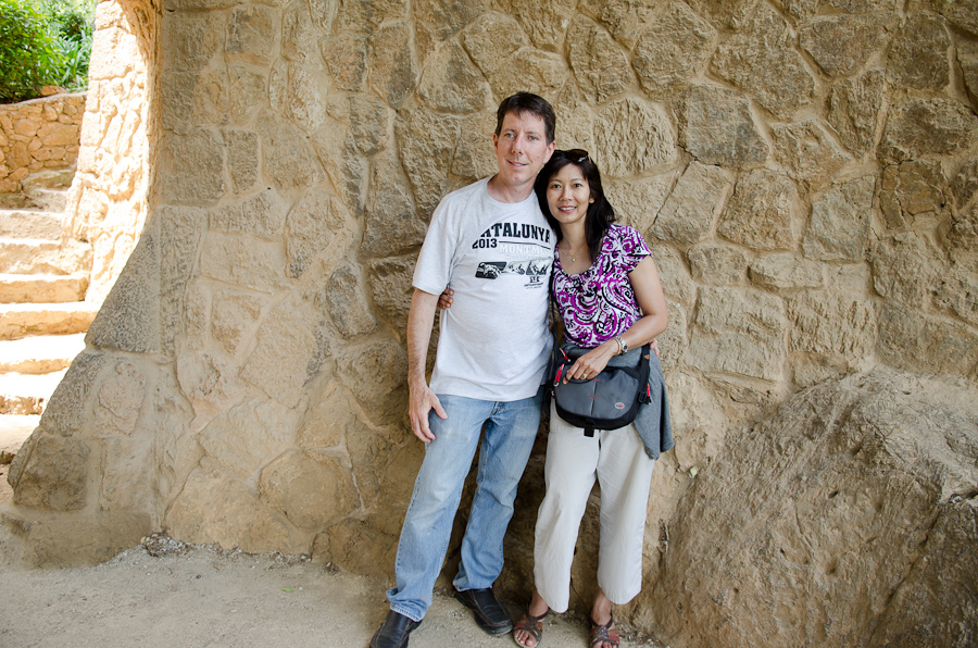 Parc Guell designed by architect Antoni Gaudí / DSC_6891