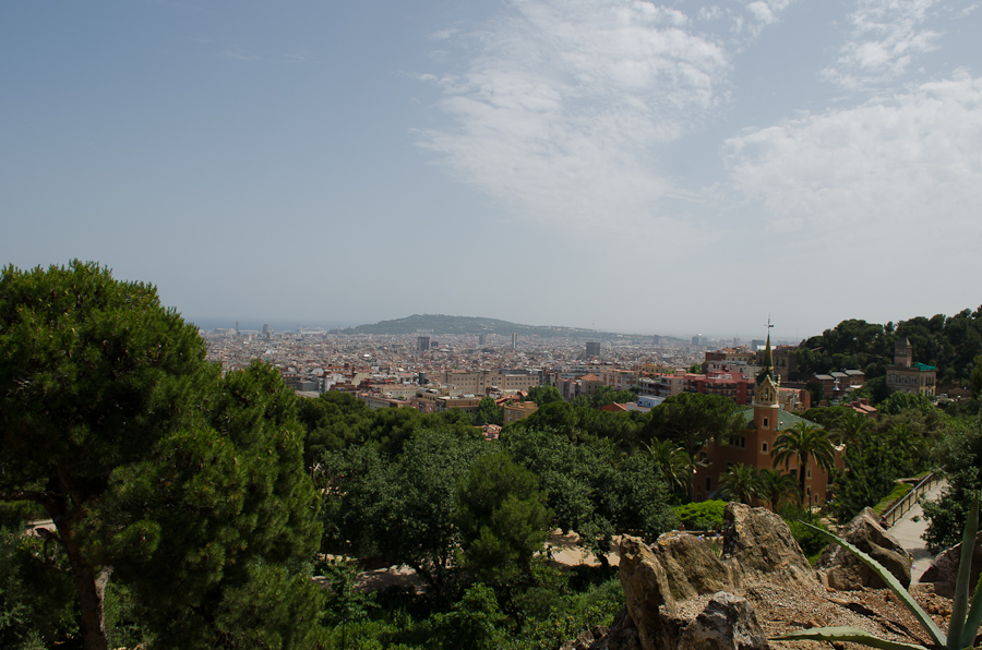 Parc Guell designed by architect Antoni Gaudí / DSC_6901
